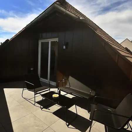 Up, Proche Basel, Loft Sous Combles & Vue 公寓 圣路易