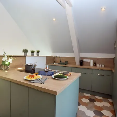 公寓 Up, Proche Basel, Loft Sous Combles & Vue